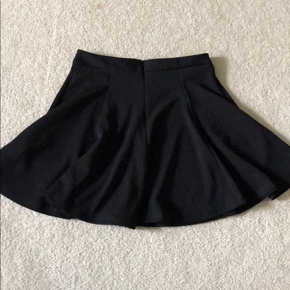 Lush Black Skater Skirt - Picture 3 of 4